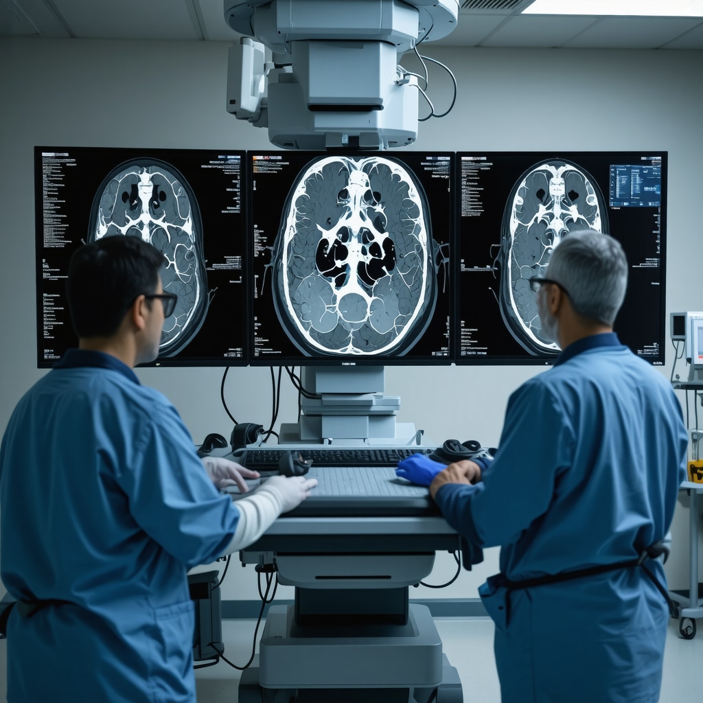 3D spinal MRI with nerve tractography and multidisciplinary specialists reviewing diagnostic data