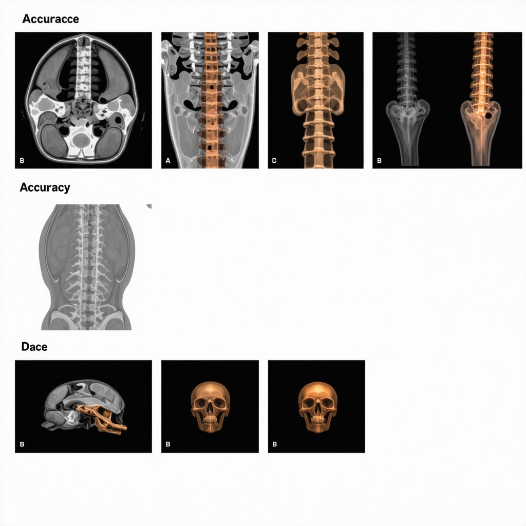 Digital interface displaying AI suggestions for orthopedic diagnosis codes with medical imaging and accuracy data