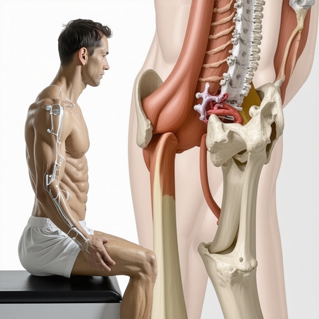 Biomechanical motion capture and regenerative medicine illustration related to rotator cuff healing