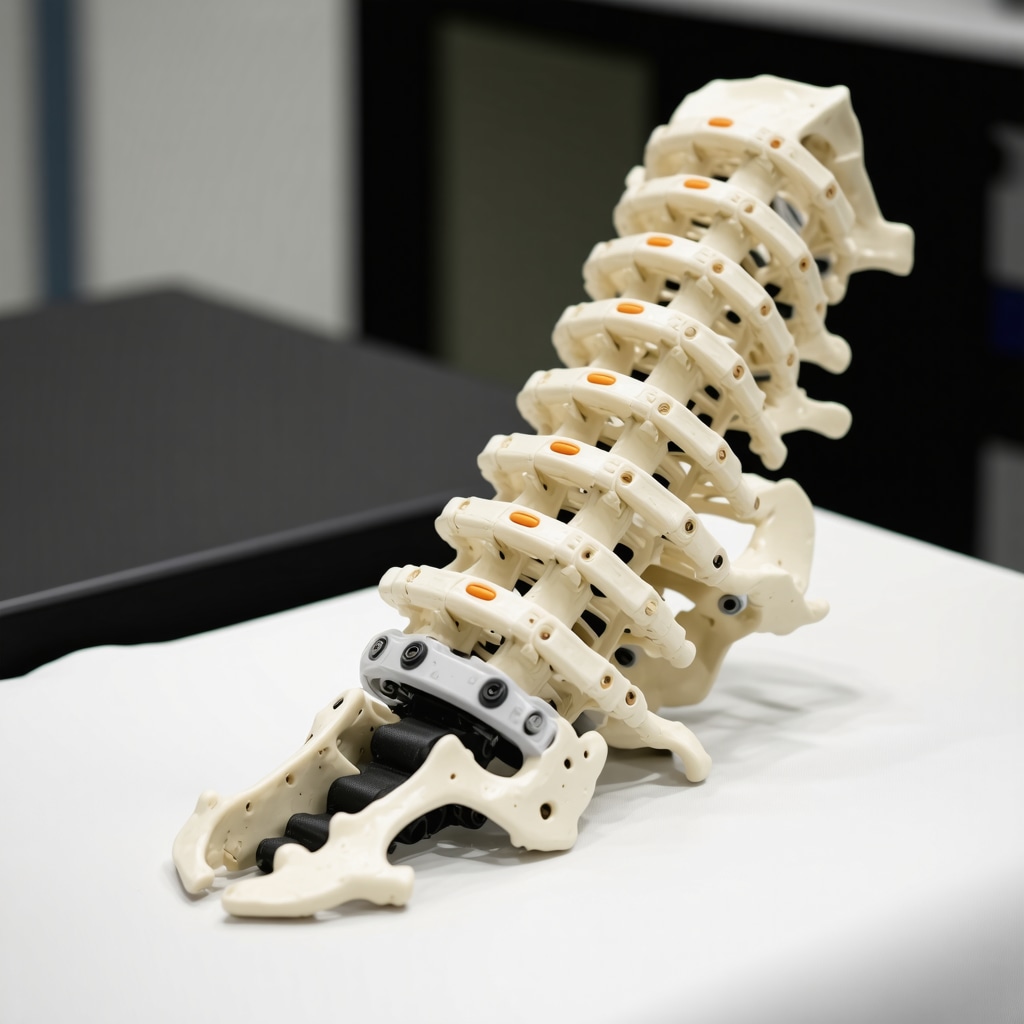 High-tech spinal orthotic device with real-time biomechanical feedback sensors