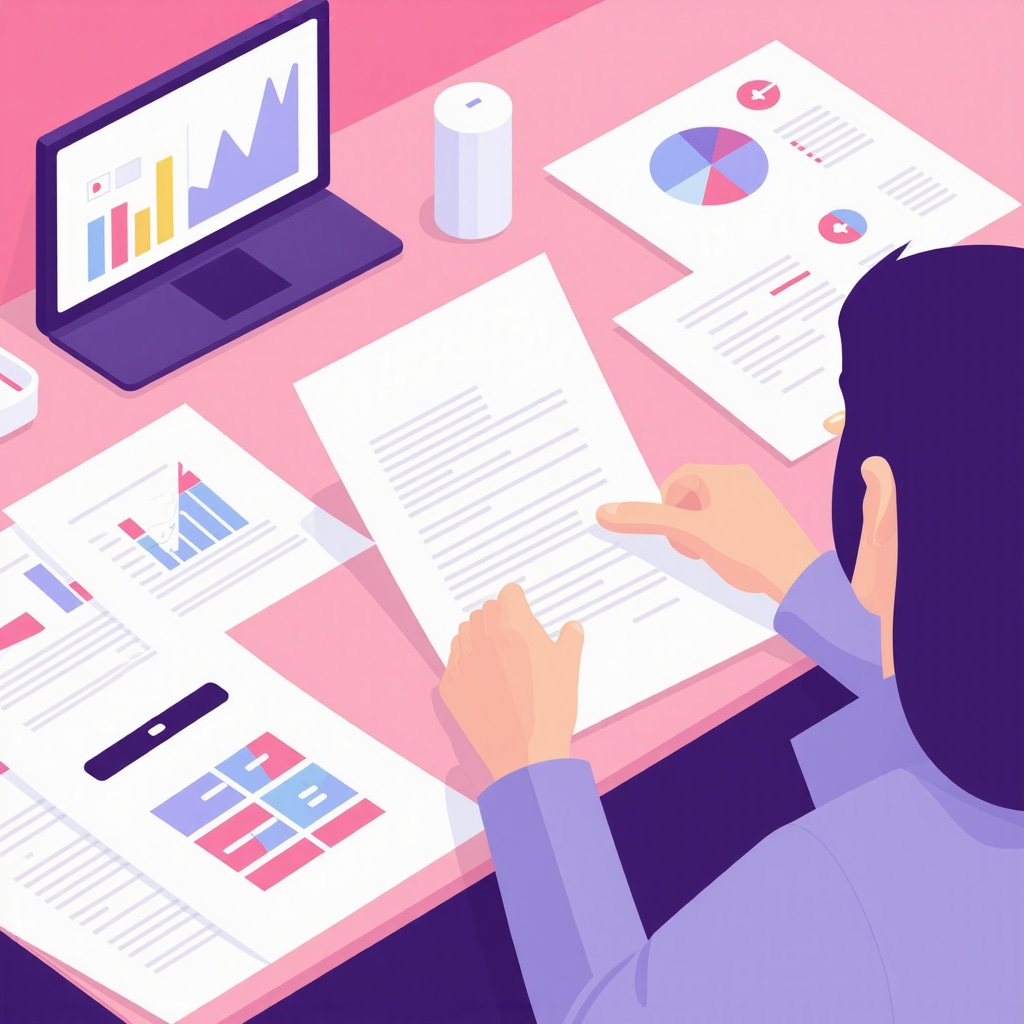 Illustration of patient and medical billing advocate discussing orthopedic bills with charts and documents