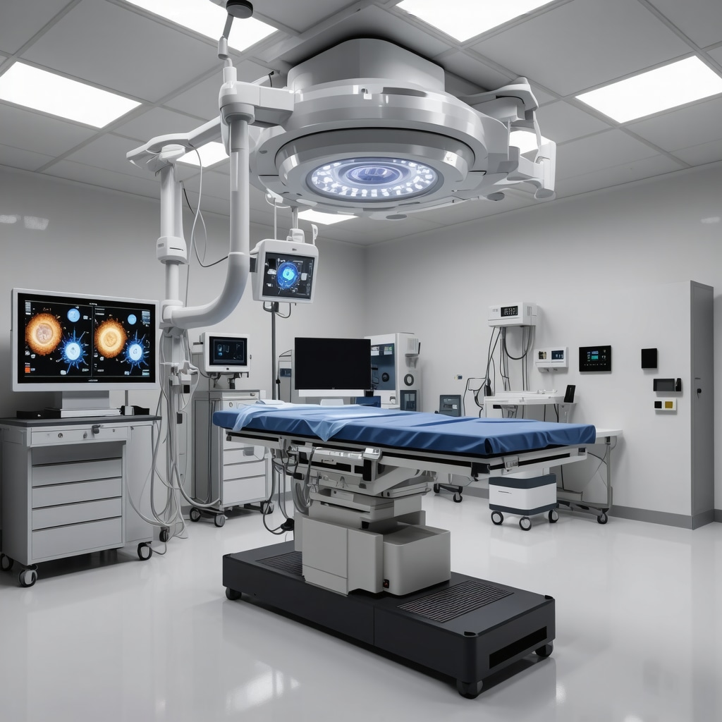 Orthopedic surgery using robotic assistance and nanotechnology for precise nerve decompression