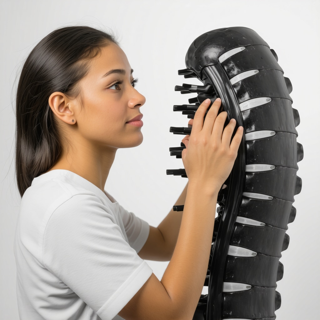 Custom 3D-printed spinal brace conforming to unique patient anatomy