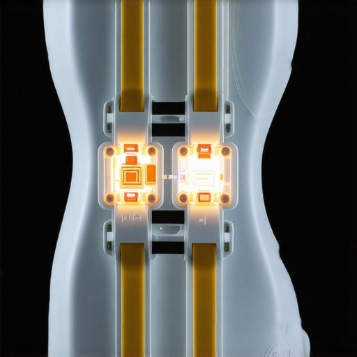 High-tech customized spinal support brace with embedded sensors demonstrating innovation in orthopedic care.