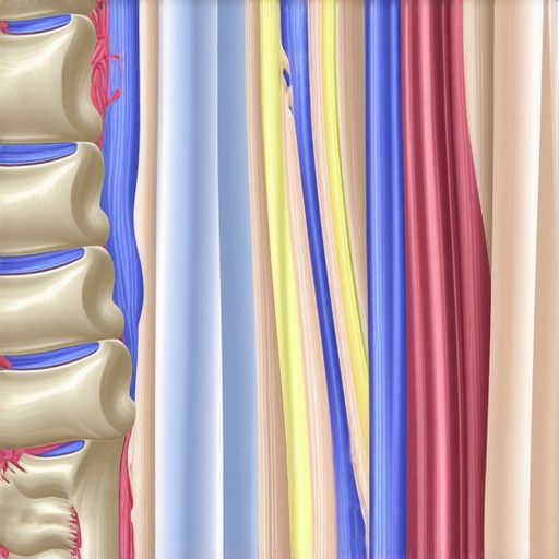 High-resolution MRI scan showing nerve compression and disc degeneration in the lumbar spine.