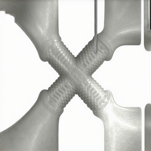 Illustration of minimally invasive spinal surgery with MRI guidance and surgical tools.