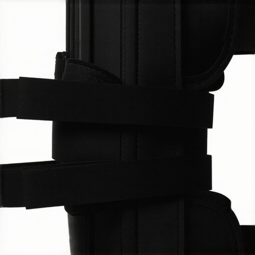A modern orthopedic support brace tailored for spinal stability and patient comfort.