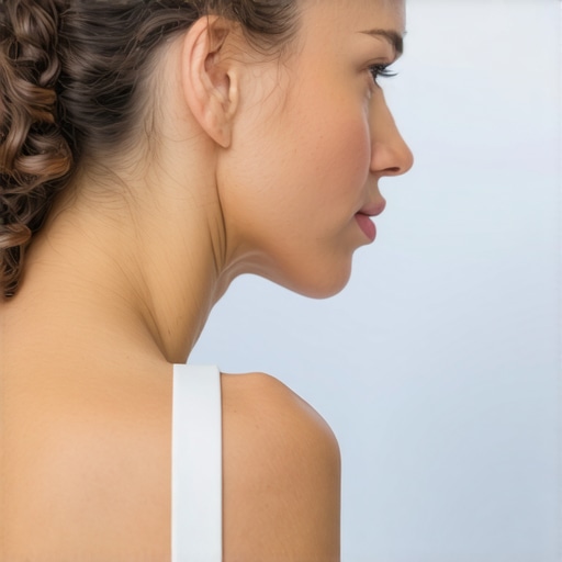 Orthopedic doctor evaluating patient's neck and shoulder muscles for headache causes