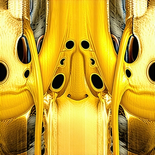 Detailed MRI scan of the neck illustrating nerve compression and disc degeneration.