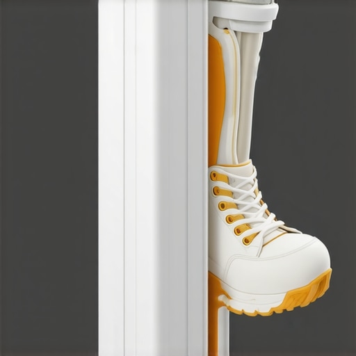 Futuristic orthopedic support device embedded with sensors and connected to a smartphone app