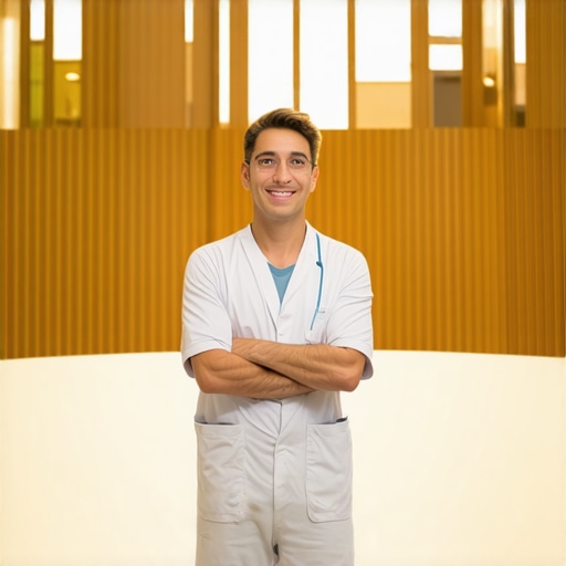 Modern NJ orthopedic clinic with advanced surgical tools and caring staff.